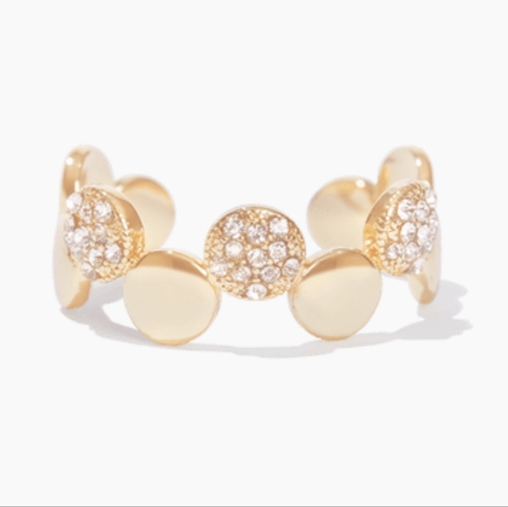 Marlyn Schiff Disc Pave Adjustable Ring - Picture 2 of 5